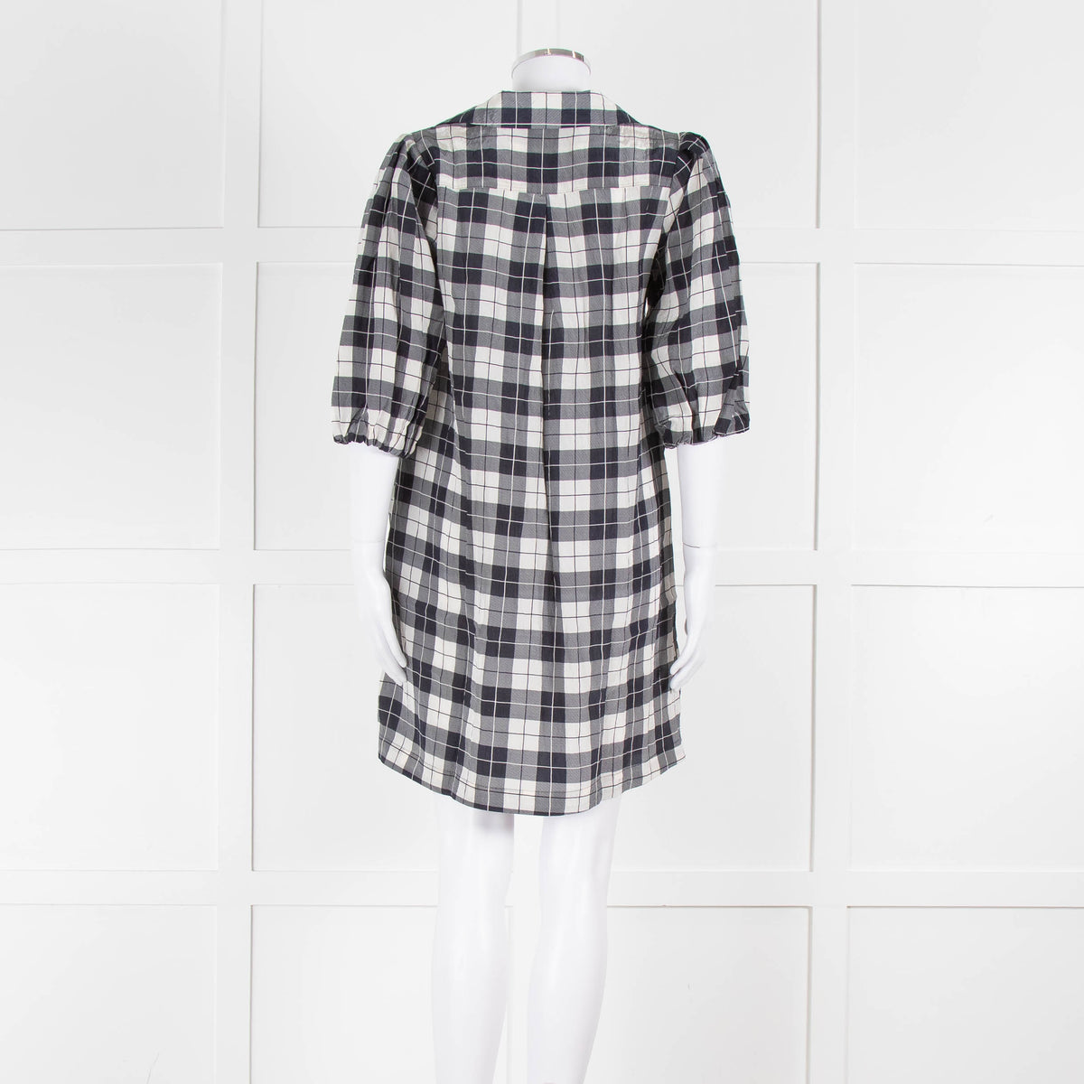 Baum Und Pferdgarten Navy White Checked Tunic Dress