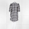 Baum Und Pferdgarten Navy White Checked Tunic Dress