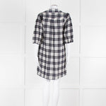 Baum Und Pferdgarten Navy White Checked Tunic Dress