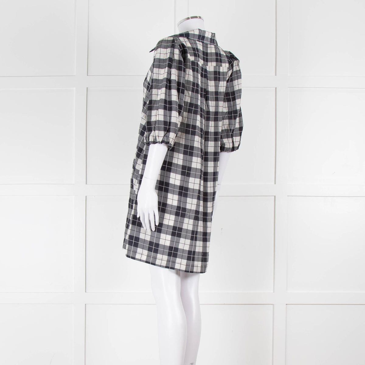Baum Und Pferdgarten Navy White Checked Tunic Dress