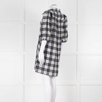 Baum Und Pferdgarten Navy White Checked Tunic Dress