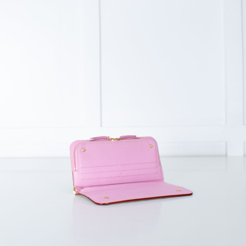 Louis Vuitton White Zip Wallet
