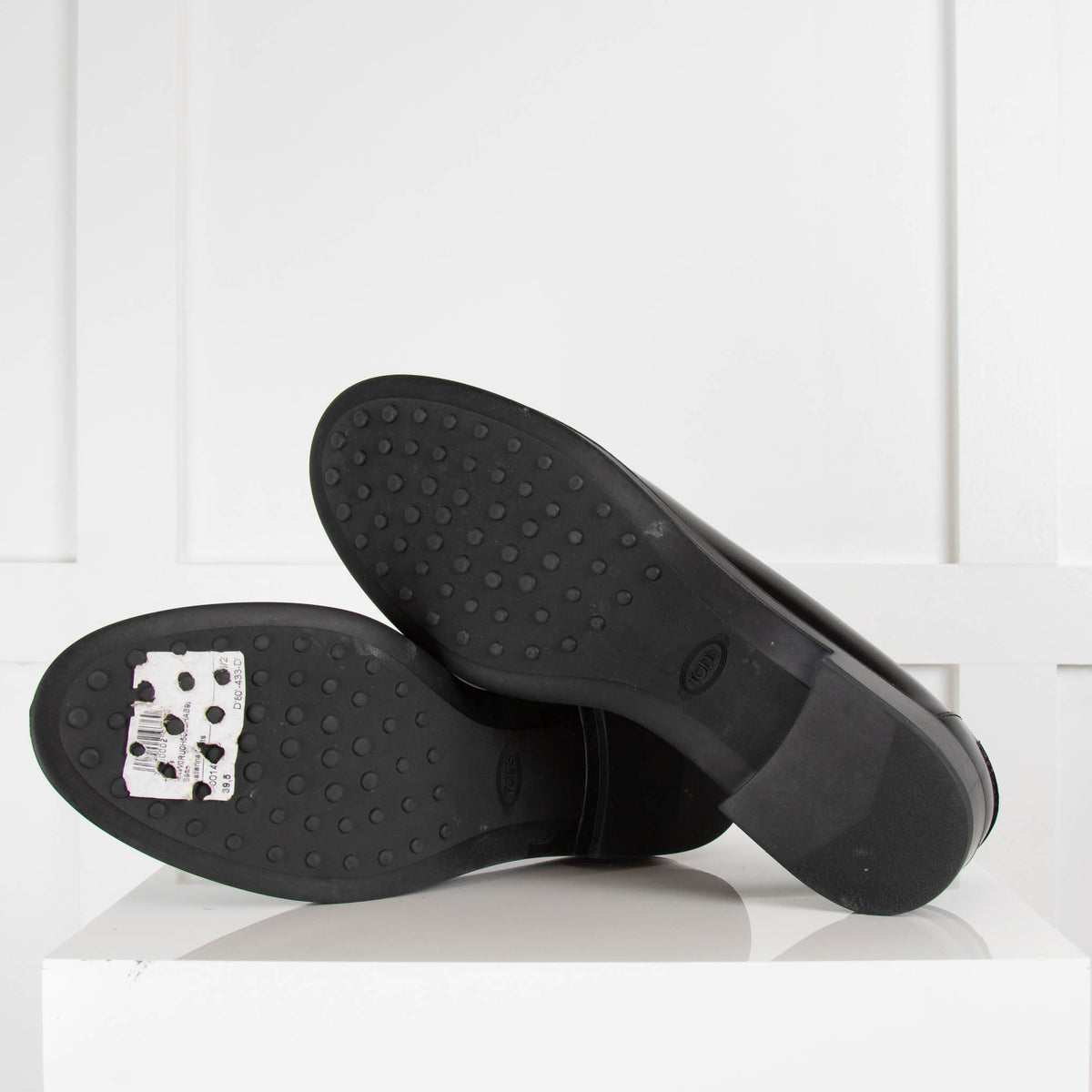 Tod's Black Loafers