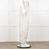 Me + Em Cream Black Stripe Barrel Jean