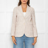 Circolo 1901 Beige Cotton Blazer Jacket