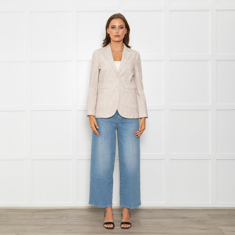 Circolo 1901 Beige Cotton Blazer Jacket