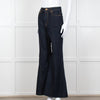 Zimmermann Dark Blue Denim Flared Jeans