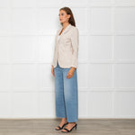 Circolo 1901 Beige Cotton Blazer Jacket