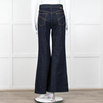 Zimmermann Dark Blue Denim Flared Jeans