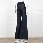Zimmermann Dark Blue Denim Flared Jeans