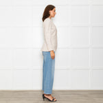 Circolo 1901 Beige Cotton Blazer Jacket