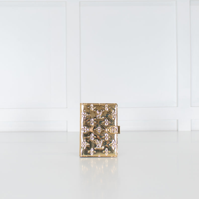 Louis Vuitton Gold Notebook