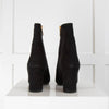 Atelier Mercadal Black Short Boots with Heel