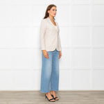 Circolo 1901 Beige Cotton Blazer Jacket