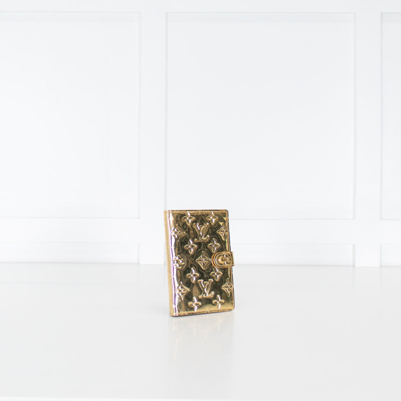 Louis Vuitton Gold Notebook