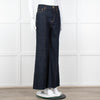 Zimmermann Dark Blue Denim Flared Jeans
