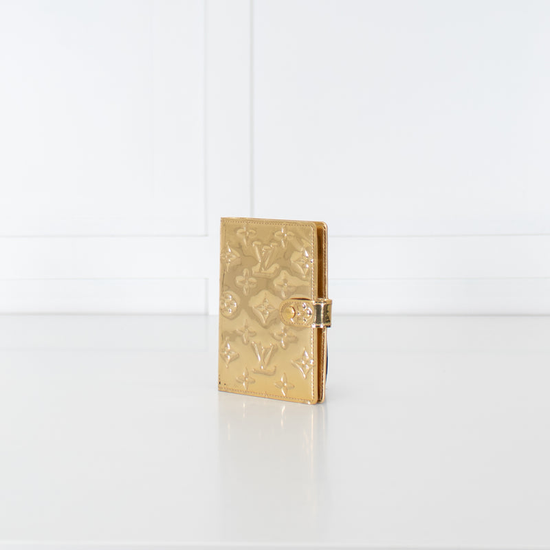 Louis Vuitton Gold Notebook