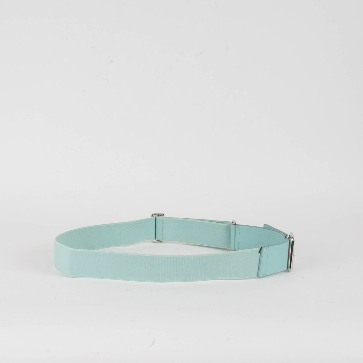 Akris Aqua Leather And Elastic Belt
