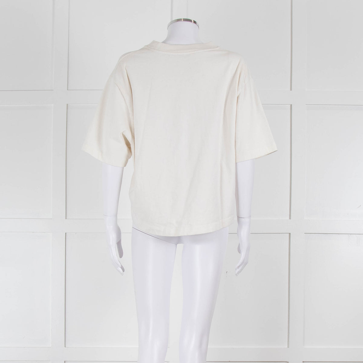 Masscob Cream Oversized T Shirt