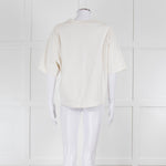 Masscob Cream Oversized T Shirt