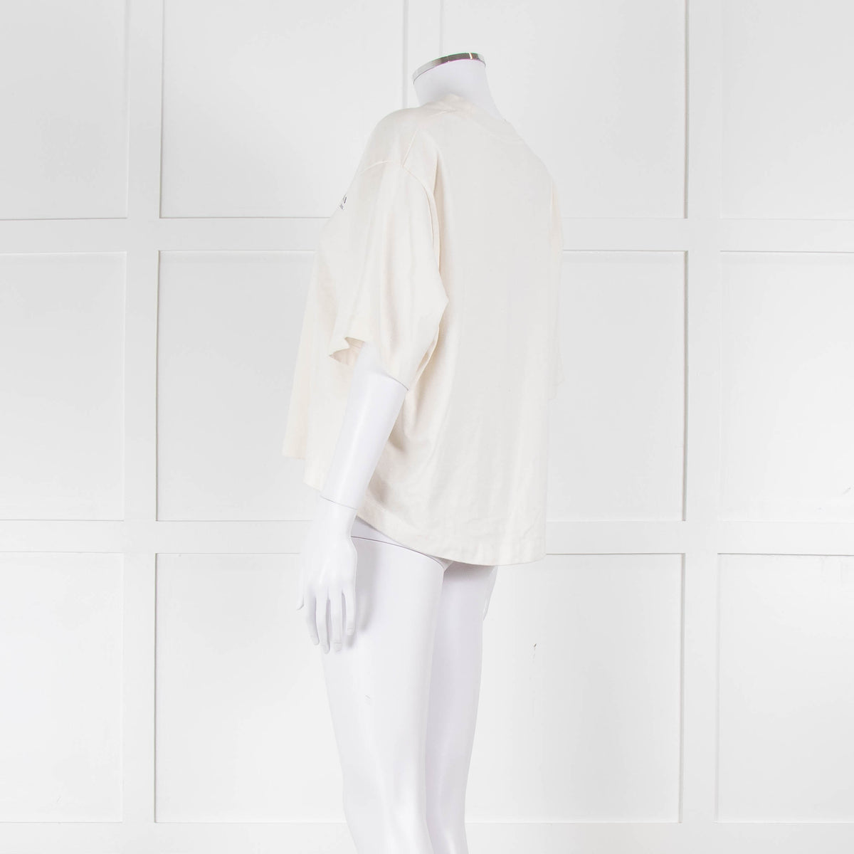 Masscob Cream Oversized T Shirt