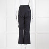 Zadig & Voltaire Navy Black Zebra Print Trousers