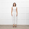 Rotate by Birger Christensen White Logo Joggers