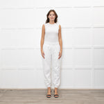Rotate by Birger Christensen White Logo Joggers