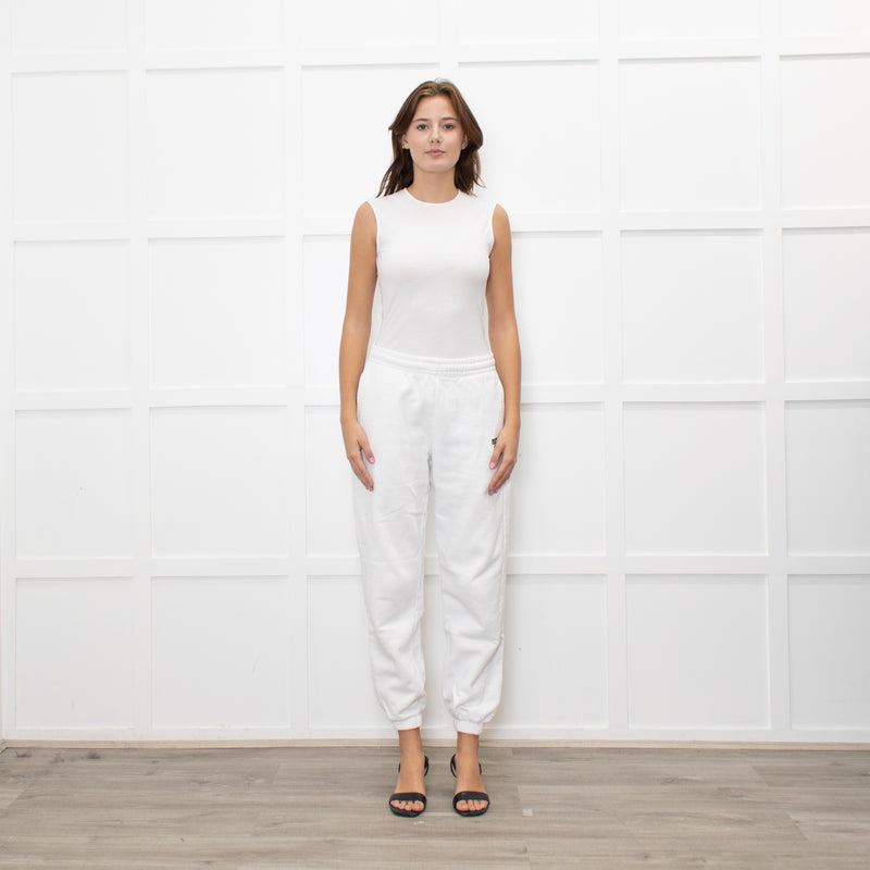 Rotate by Birger Christensen White Logo Joggers