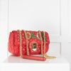 Dolce & Gabbana Red Quilted Lucia Bag