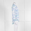 Bella Dahl Blue And White Tie Dye Shirt