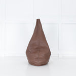 Bottega Veneta Brown Grainy Leather Intrecciato Detail Hobo bag