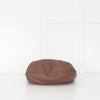 Bottega Veneta Brown Grainy Leather Intrecciato Detail Hobo bag