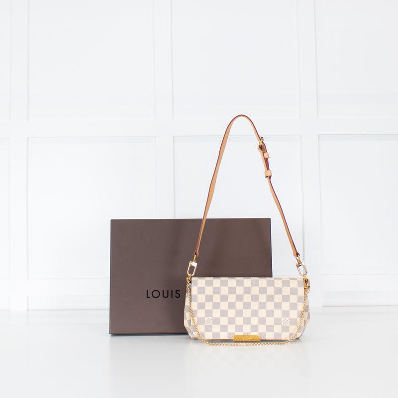 Louis Vuitton Cream Favourite Shoulder Bag