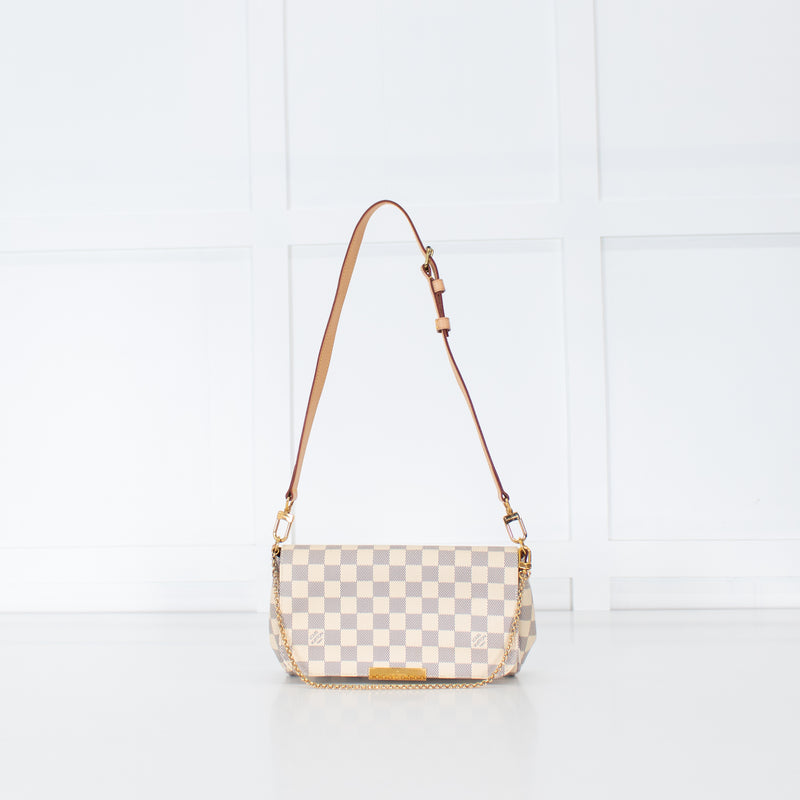 Louis Vuitton Cream Favourite Shoulder Bag