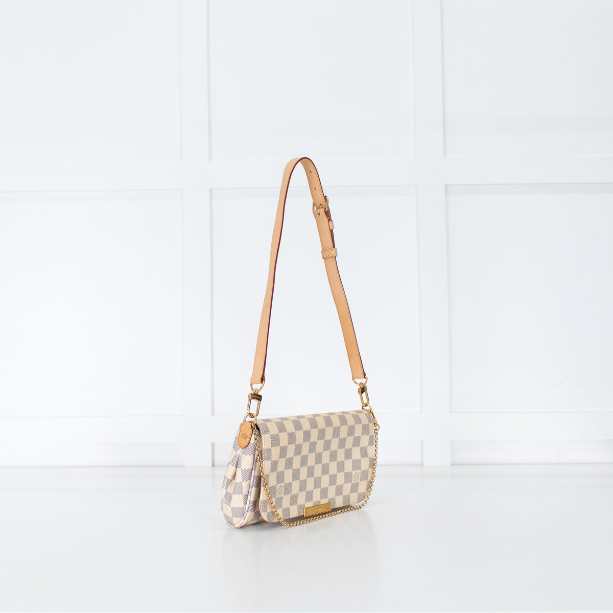 Louis Vuitton Cream Favourite Shoulder Bag