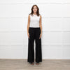 Serena Bute Black Pull On Wide Leg Trousers