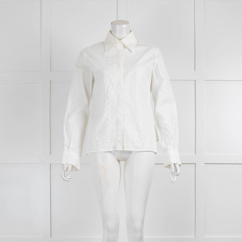 Emilia Wickstead Bexley White Cotton Shirt