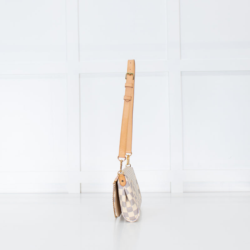 Louis Vuitton Cream Favourite Shoulder Bag