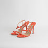 Jimmy Choo Orange Suede Stiletto Heels