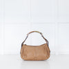 Saint Laurent Beige Mombasa Metal Handle Small Bag