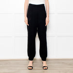Me + Em Black Jogger Style Trousers