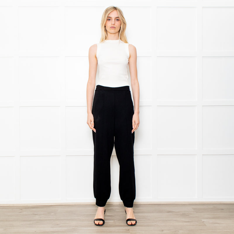 Me + Em Black Jogger Style Trousers
