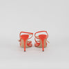 Jimmy Choo Orange Suede Stiletto Heels
