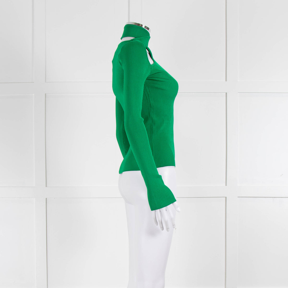Coperni Green Cross Front Detail Top