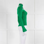 Coperni Green Cross Front Detail Top