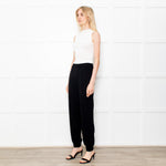 Me + Em Black Jogger Style Trousers