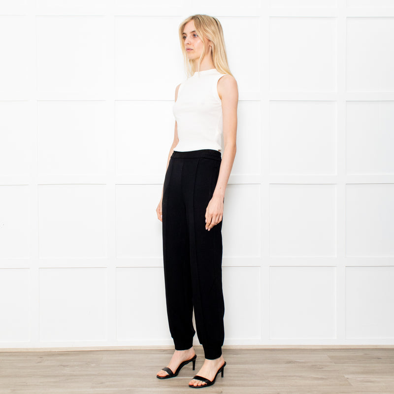 Me + Em Black Jogger Style Trousers