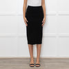 Essentiel Antwerp Black Lurex Knit Skirt