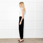 Me + Em Black Jogger Style Trousers